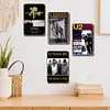 4PCS U2 - Vintage Metal Signs Set - 20*30cm/30*40cm - Music