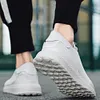 Gioiacombo&trade; Scarpe sportive da uomo stringate con pannello della piattaforma