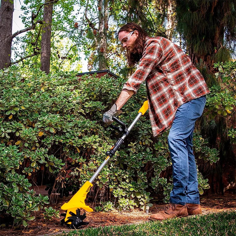 SAKER&reg; Cordless Tiller Cultivator