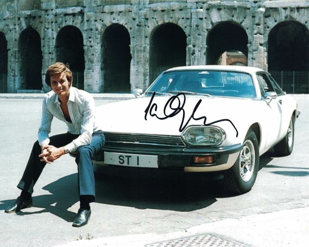 IAN OGILVY - Simon Templar in Return of The Saint hand signed 10 x8 Photo Poster painting