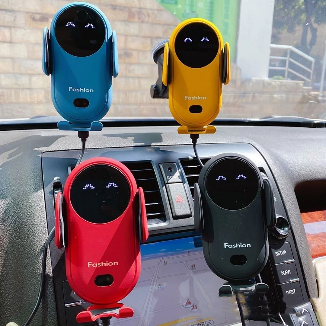 (&#127876;Christmas Sale NOW-40% OFF) Smart Car Wireless Charger Phone Holder-BUY 2 FREE SHIPPING