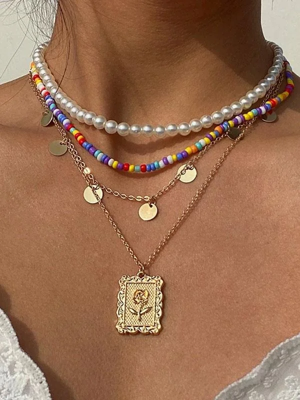 Muitilayer necklace