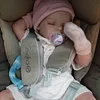 17" Lifelike Handmade Silicone Reborn Toddlers Baby Doll Set Asleep Reborn Girl Deirdre - RBBI-Myrebornbabydoll&reg; Myrebornbabydoll&reg;