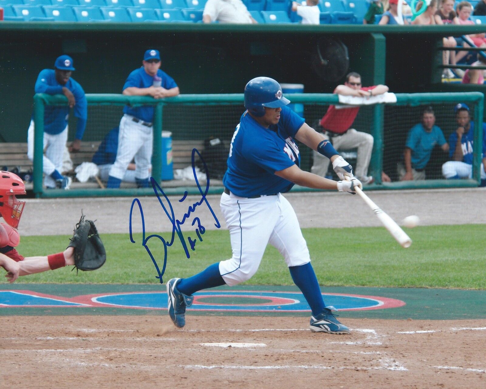 **GFA Kansas City Royals *BRAYAN PENA* Signed 8x10 Photo Poster painting B1 COA**