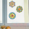 6 PCS Gem Art DIY Craft Kits Mandala Diamond Painting Window Stickers Kit