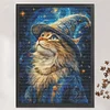 Magic Cat-14CT Stamped Cross Stitch Egyptian Cotton 70*90cm/27.56*35.43in (Big Size) tapestrymarket