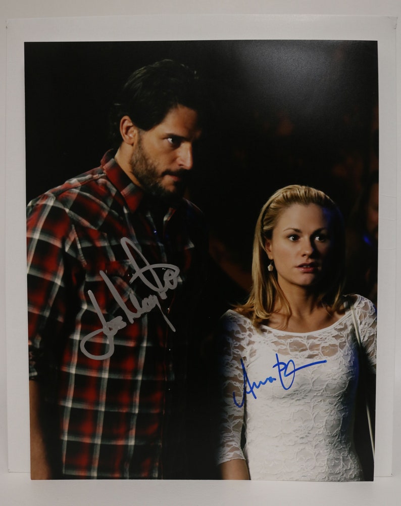 Anna Paquin & Joe Manganiello Signed Autographed 'True Blood' Glossy 11x14 Photo Poster painting - COA Matching Holograms