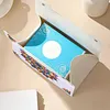 DIY PU Diamond Painting Tissue Box Kit Desktop Tissue Holder with Rhinestone Diamond Desk Decorative Tissue Box for Adults Desktop Storage Organizer (Mandala)