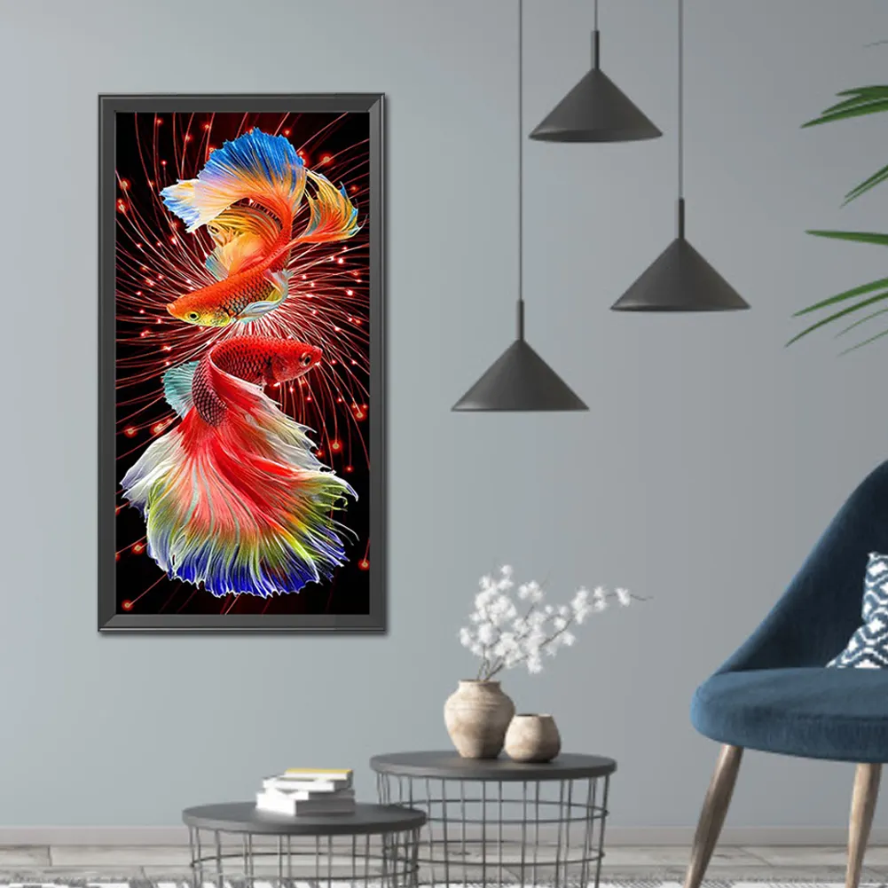 Diamond Painting - Full Square Drill - Fish(40*80cm)