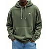 Men's Fashionable Casual Loose Hooded Sweatshirt