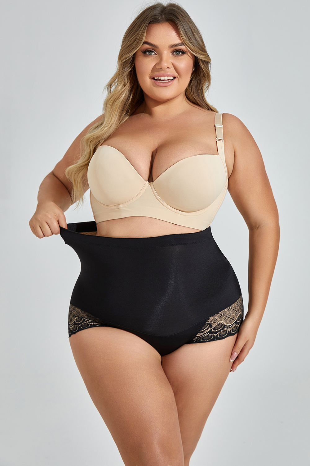 Design Plus Size Hip Lift And Waist Tightening Shapewear
