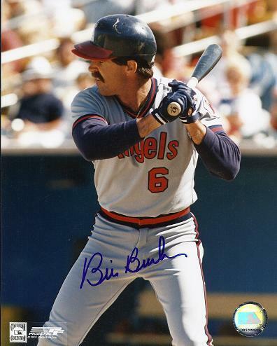 Bill Buckner Signed Autographed California Angels 8x10 inch Photo Poster painting Deceased 2019