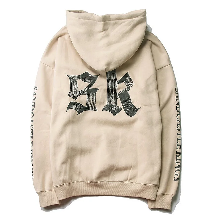 Kanye West Hoodie Fog Big Talker Biber Fear of God Printed SK Hoodie Hooded Sweater
