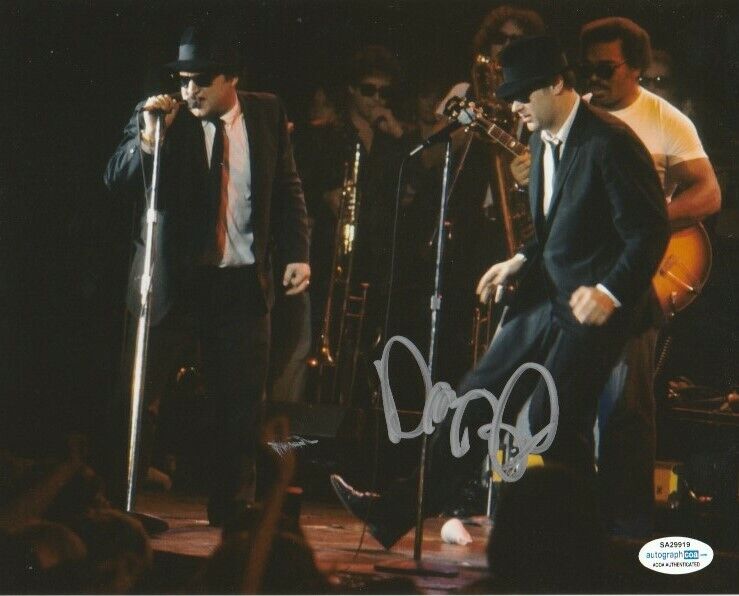 DAN AYKROYD SIGNED BLUES BROTHERS 8x10 Photo Poster painting! GHOSTBUSTERS ACOA COA EXACT PROOF!