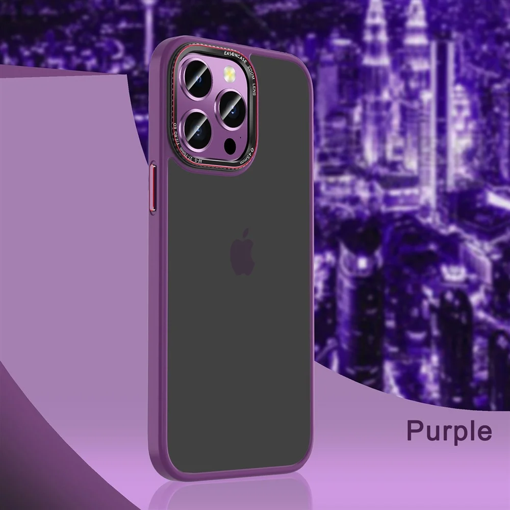 Applicable To iPhone 13/14 Series Aluminum Alloy Lens Ring Mobile Phone Case