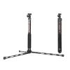 ZP200 - Aluminum Alloy Folding Light Tripod Bracket 430-1870 mm Telescopic Camera Monopod Mobile Phone Bracket LED Fill Light Bracket