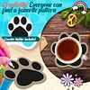 8Pcs Diamond Painting Wooden Cat Paw Coaster Diamond Art Kit w/ Holder No-Slip Decor