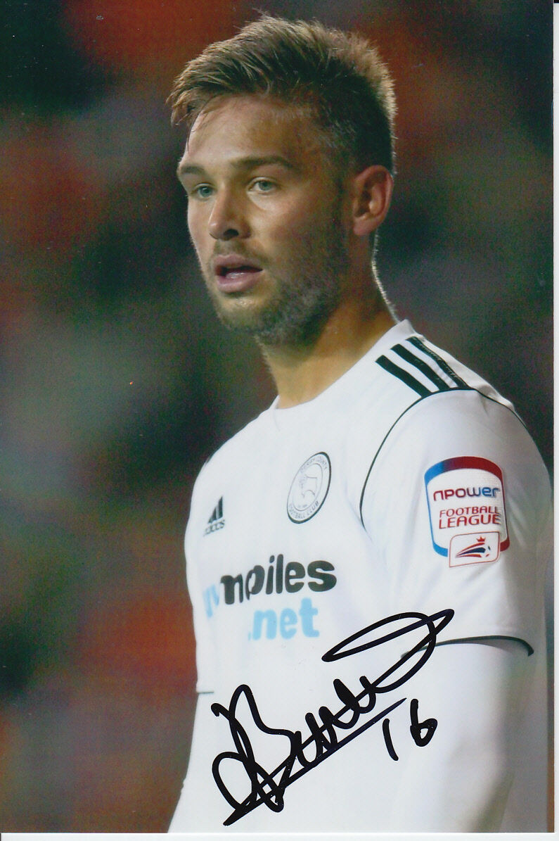 DERBY COUNTY HAND SIGNED JAMES BAILEY 6X4 Photo Poster painting 1.