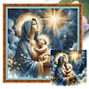 Virgin Mary-11CT Stamped Cross Stitch 40*40cm/15.75*15.75in