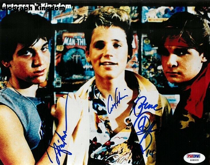 The Lost Boys Cast x 3 Awesome 8 x 10 Autographed Photo Poster painting Corey Haim (reprint 2)