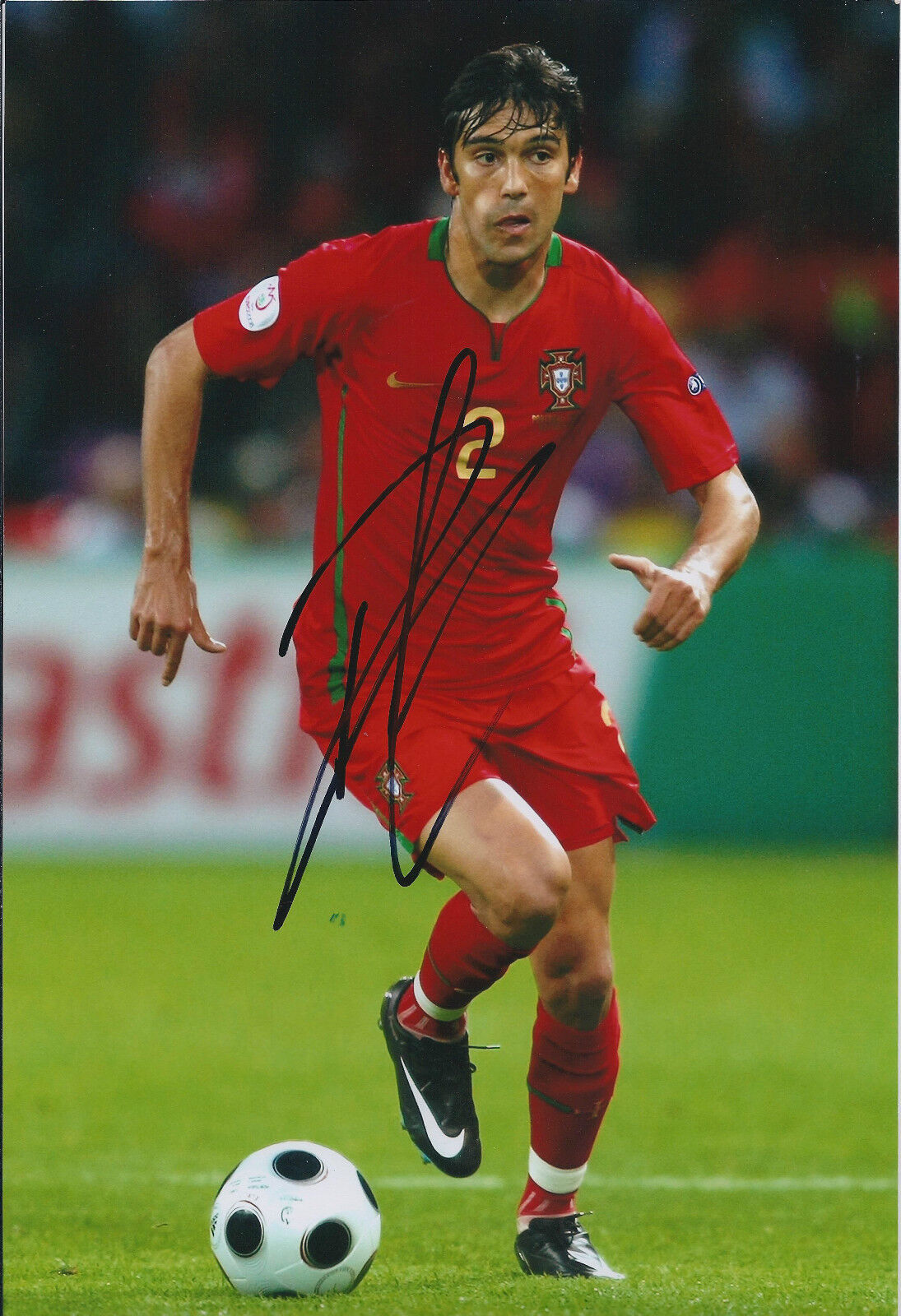 Paulo FERREIRA SIGNED COA Autograph 12x8 Photo Poster painting AFTAL Chelsea Portugal Genuine