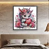 Rainbow Unicorn-14CT Stamped Cross Stitch Egyptian Cotton 65*65cm/25.59*25.59in(Big Size) tapestrymarket