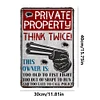 Warning - Vintage Metal Signs - 20*30cm/30*40cm - Warning