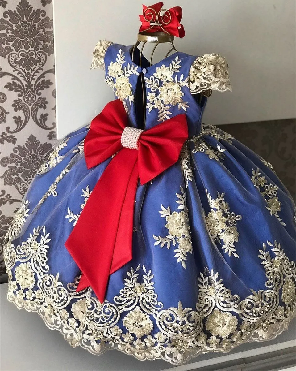 4-10 Yrs Fancy Baby Girls Dress New Year Party Evening Gowns Elegant Princess Dress Ball Gowns Wedding Kids Dresses For Girls