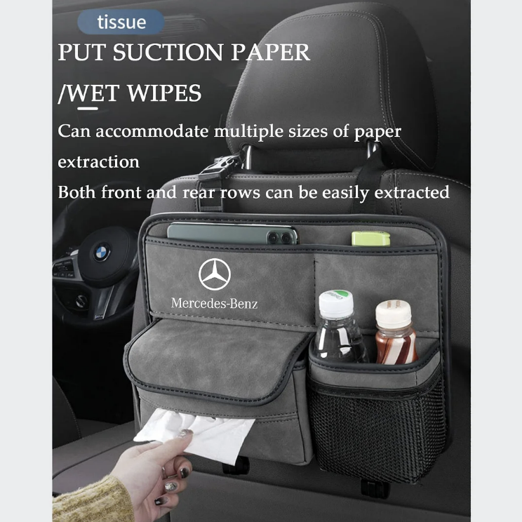 Hanging car tissue box and paper box