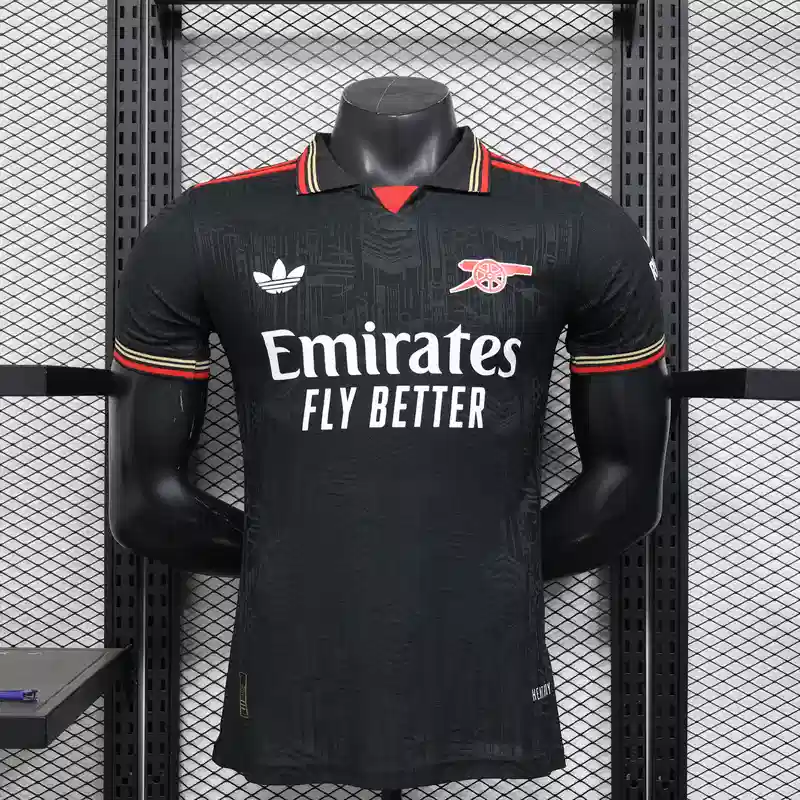 25/26 Players Arsenal Black Special Edition Soccer Jersey