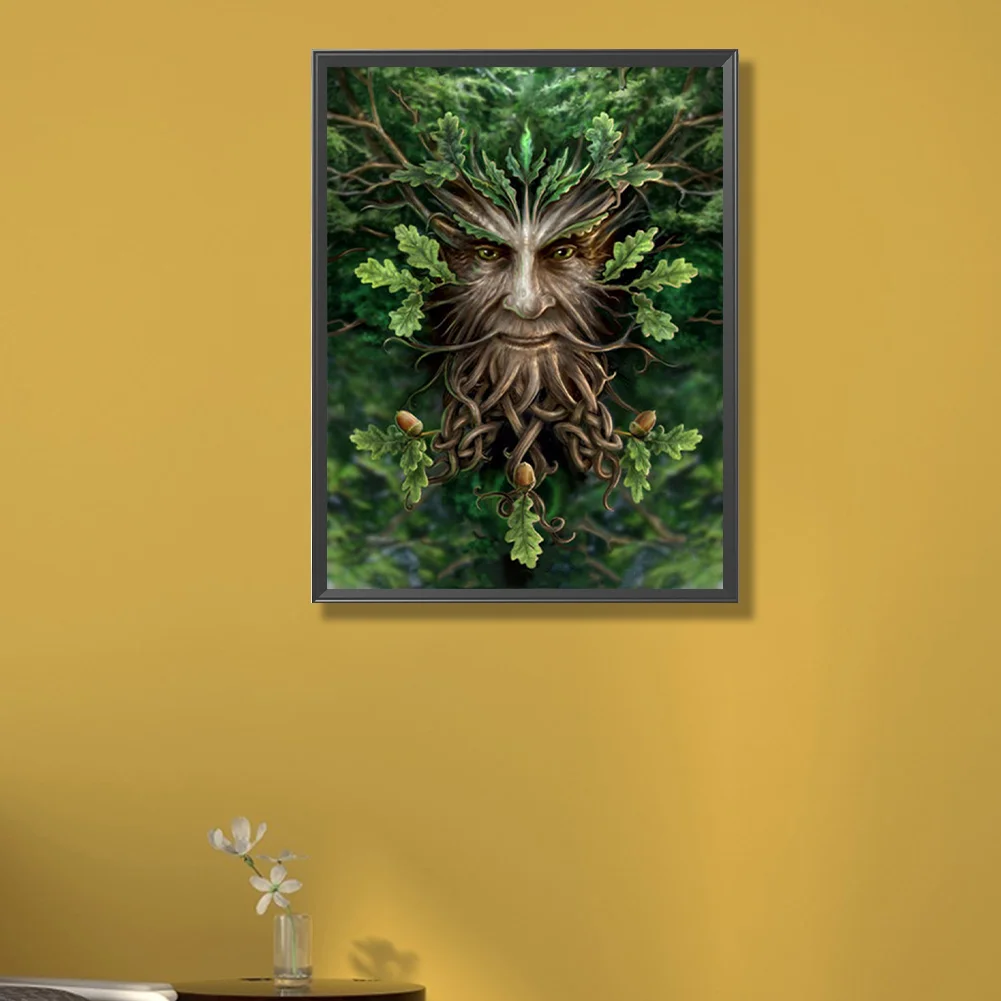 Partial AB Diamond Painting - Full Round Drill - Tree(Canvas|45*60cm)