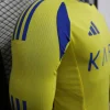 24/25 Players Al-Nassr FC Long Sleeve Soccer Jersey Home