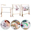 Adjustable Height Wooden Embroidery Stand Cross Stitch Embroidery Frame Holder