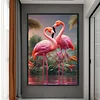 Flamingo-11CT Stamped Cross Stitch 40*60cm/15.75*23.62in  tapestrymarket