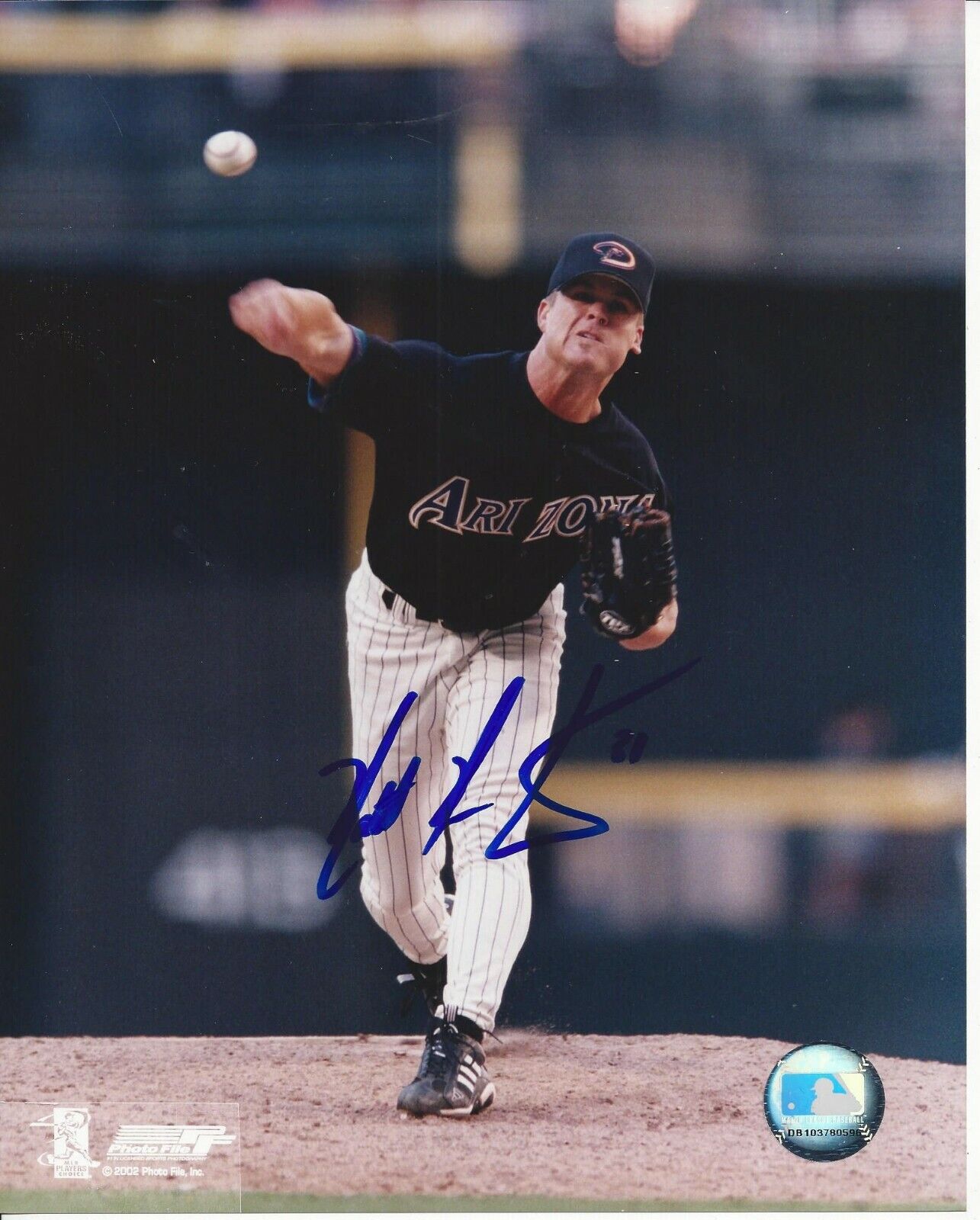 Matt Mantei Autographed 8x10 Arizona Diamondbacks#S1081