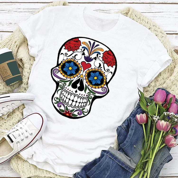 Skull Lovers T-Shirt Tee --Annaletters