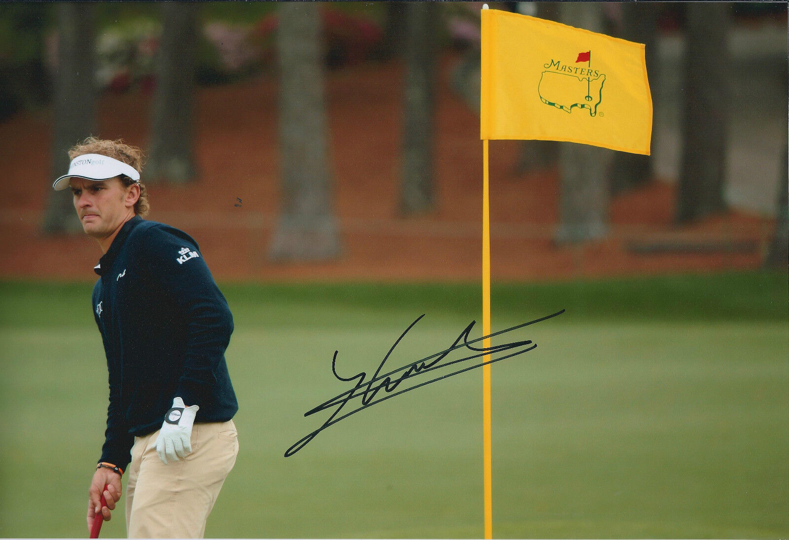 Joost LUITEN SIGNED Autograph 12x8 Photo Poster painting AFTAL COA US PGA The Masters AUGUSTA