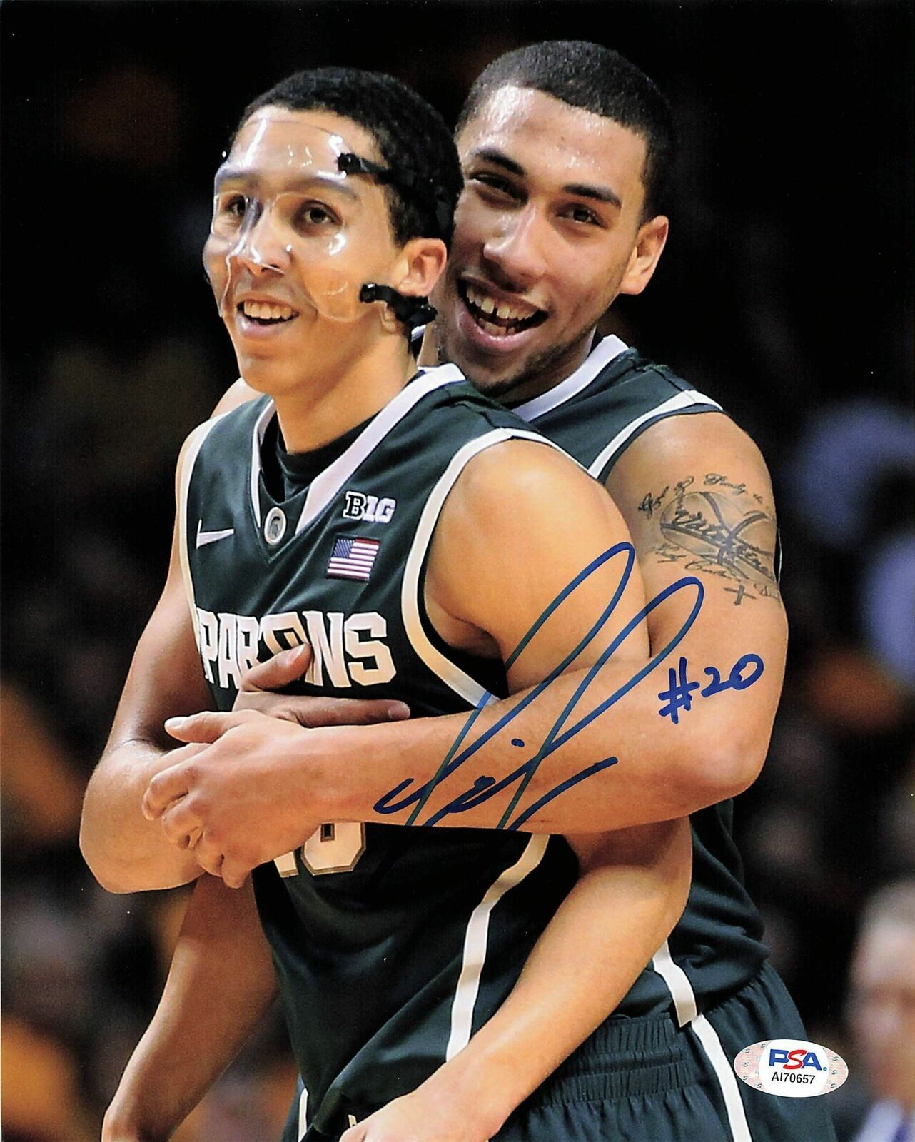 Travis Trice signed 8x10 Photo Poster painting PSA/DNA Michigan State Spartans Autographed