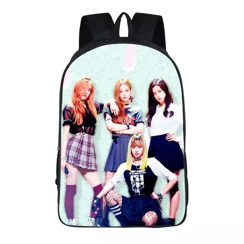 Buzzdaisy Kpop Blackpink #4 Backpack School Sports Bag