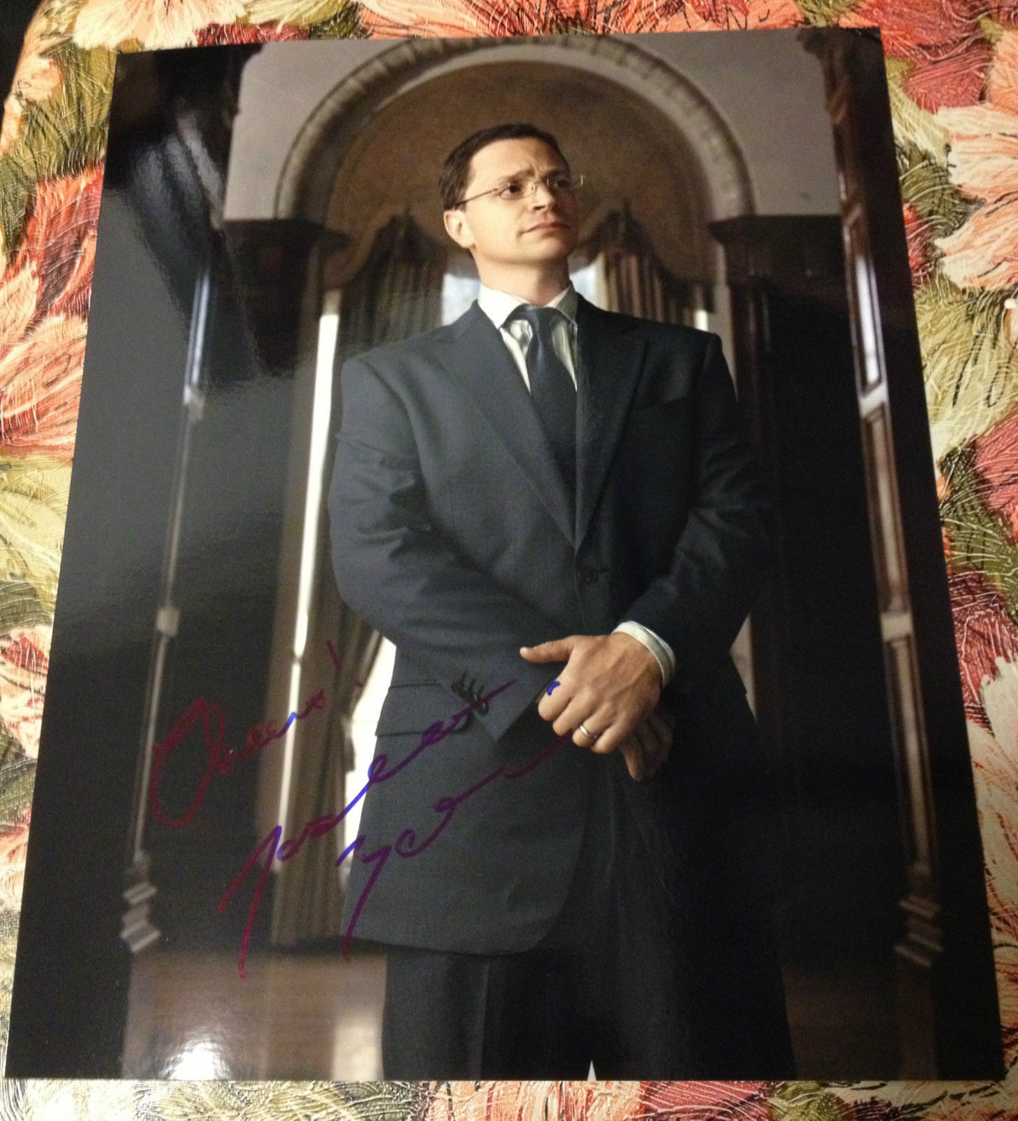 Joshua Malina Hand Signed Autograph 8x10 Photo Poster painting In Person Proof West Wing Scandal