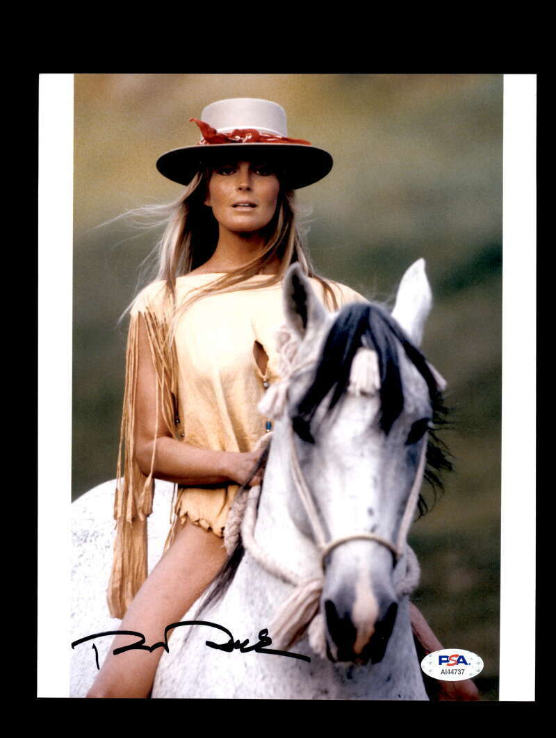 Bo Derek PSA DNA Coa Signed 8x10 Photo Poster painting Certified Autograph