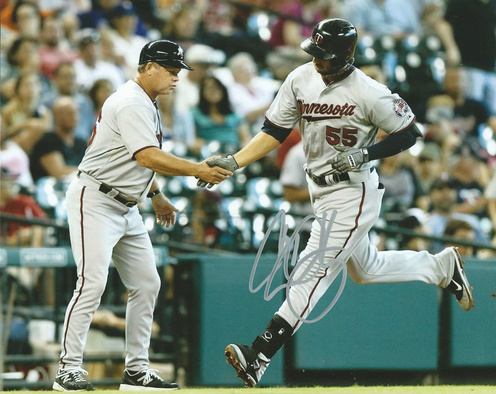 **GFA Minnesota Twins *CHRIS COLABELLO* Signed 8x10 Photo Poster painting C6 COA**