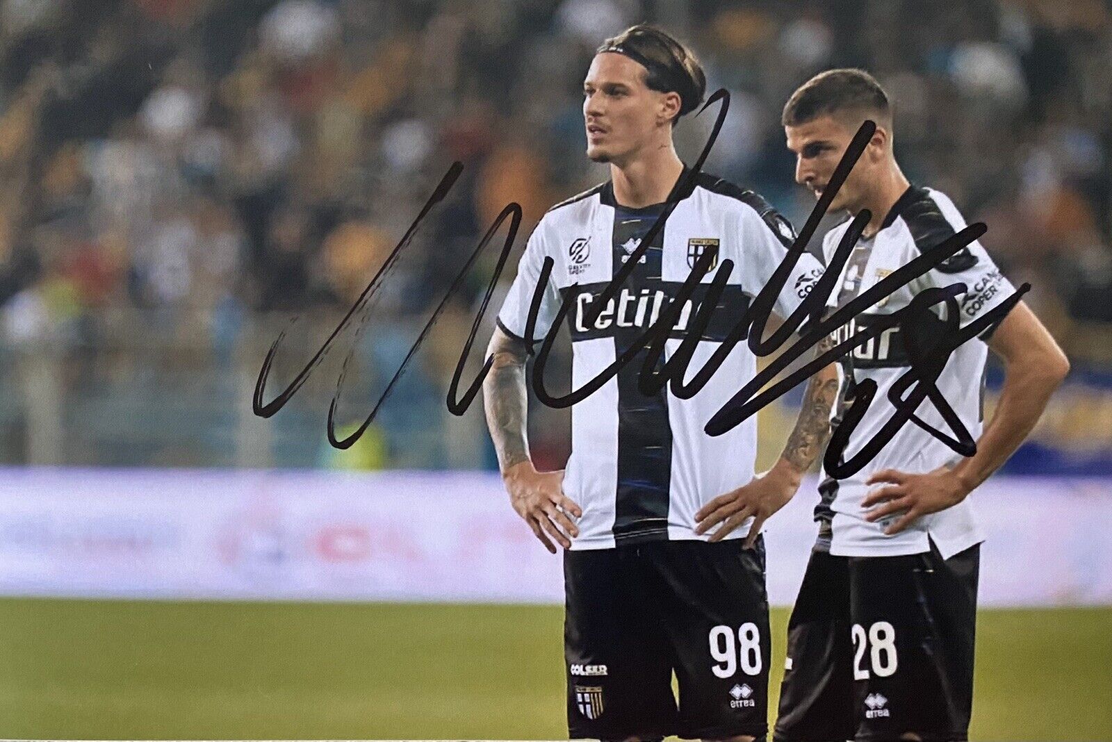 Valentin Mihaila Hand Signed Parma 6X4 Photo Poster painting 2