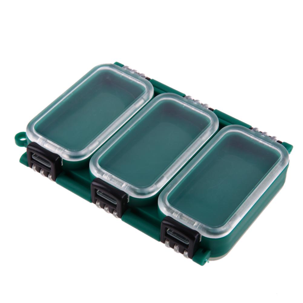

6 Compartment Waterproof Double Sided Fishing Storage Case Lure Box, 501 Original