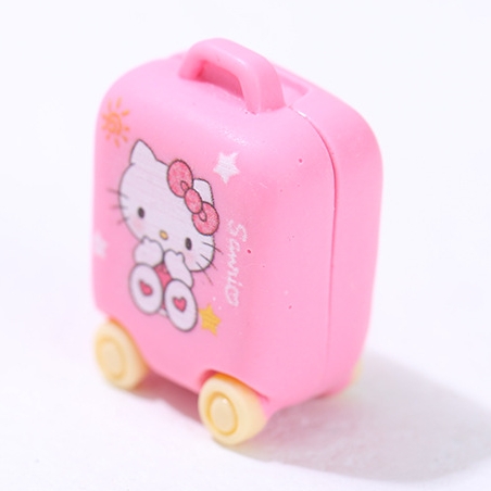 Mini 3D Cartoon Suitcase Charm