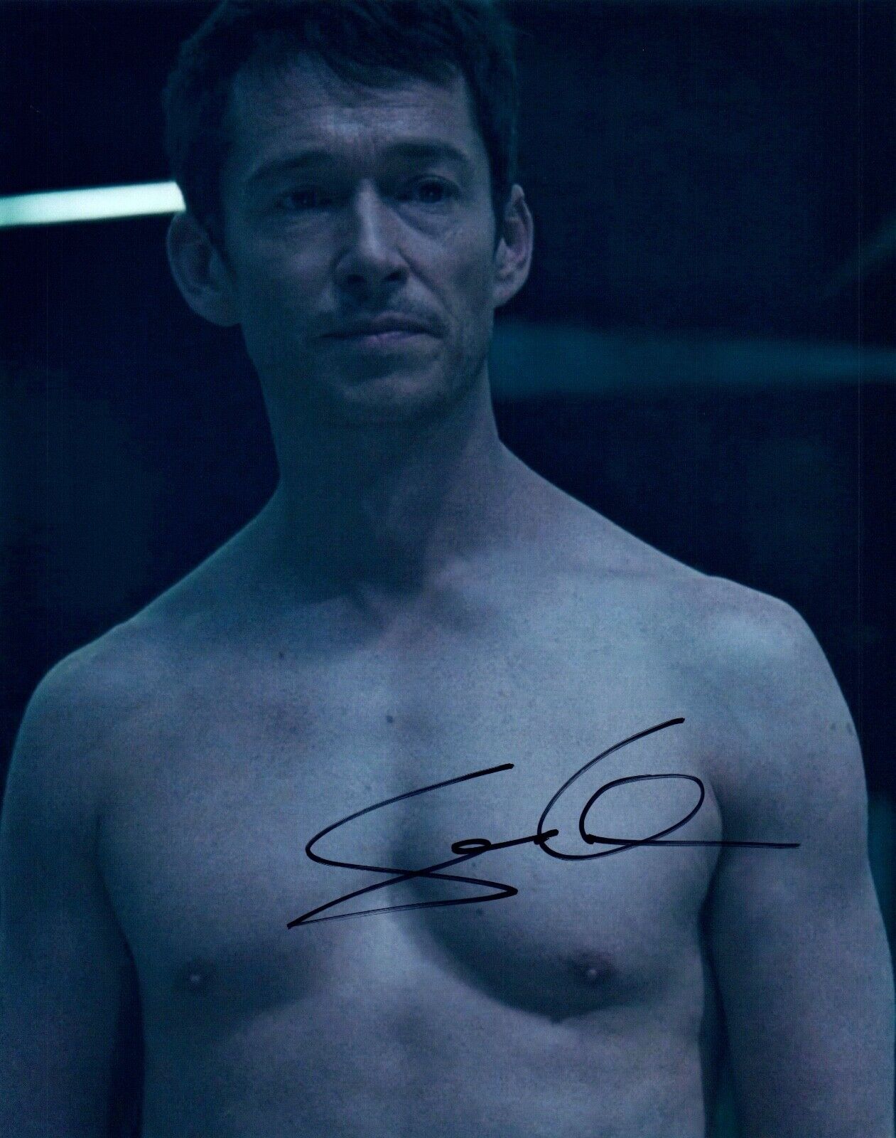 Simon Quarterman Signed Autographed 8x10 Photo Poster painting Westworld Actor Shirtless COA