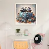 Blue Pumpkin-11CT Stamped Cross Stitch 40*40cm/15.75*15.75in tapestrymarket
