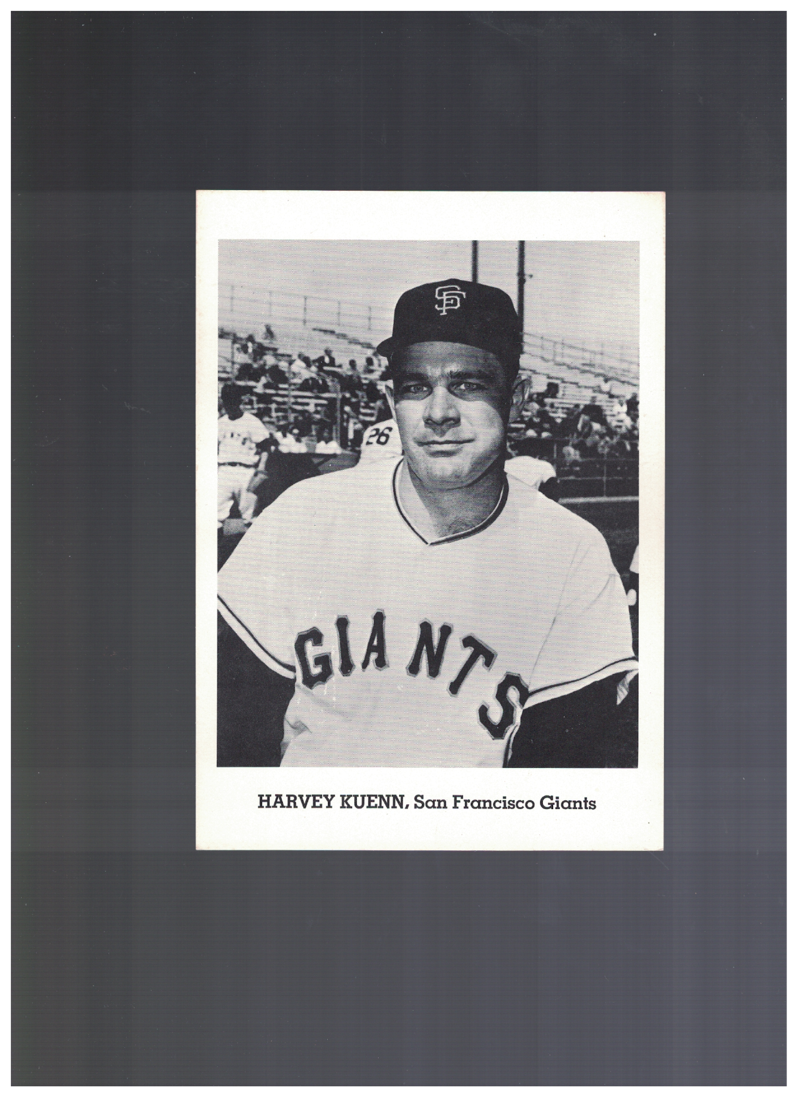 Harvey Kuenn 1960's San Francisco Giants 5x7 Picture Pack Photo Poster painting