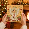 (20x20cm)Angel Pearl Painting Art Kits With Inner Frame Pearl Gem Paintings Picture Arts Craft for Adults Beginners Home Wall Decor