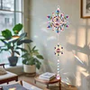 3D Mandala DIY Crystal Prism Teardrop Pendant Hanging Diamond Painting Suncatcher Kit